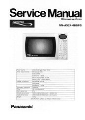 Panasonic Slimline Combi NN-A524MBGPG Service Manual