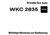 Grundig WKC 2835 Instruction Manual