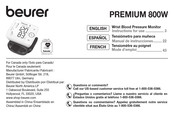 Beurer PREMIUM 800W Instructions For Use Manual