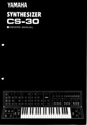 Yamaha CS-30 Owner's Manual