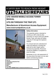 UTS 1450 Manual