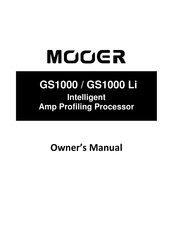 Mooer GS1000 Li Owner's Manual