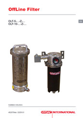 HYDAC International OLF-5 Z Series Installation Instructions Manual