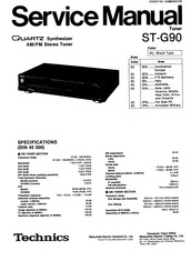 Technics ST-G90 Service Manual