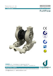 Debem FullFlow MATRICOLA Translation Of The Original Instructions