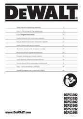 DeWalt DCPS3385 Original Instructions Manual