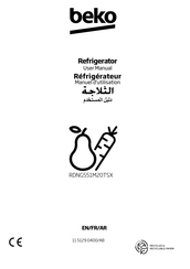 Beko RDNG551M20TSX User Manual