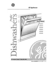 GE Profile GSD4335 Manual