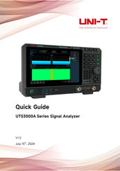 UNI-T UTS3060A Quick Manual