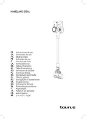 Taurus HOMELAND IDEAL Instructions For Use Manual