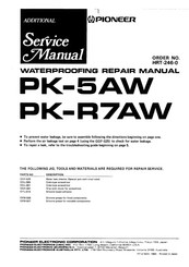 Pioneer PK-R7AW Service Manual