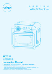 ORIGO AF7026 Instruction Manual
