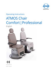 Atmos Chair Professional Operating Instructions Manual