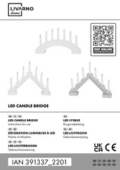 LIVARNO home 391337 2201 Instructions For Use Manual