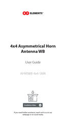 RF Elements AH90WB-4x4-SMA User Manual