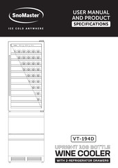 SnoMaster VT-194D User Manual And Product Specifications