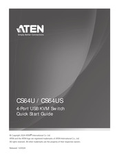 ATEN CS-64U Quick Start Manual