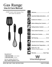 White-Westinghouse WWGF3004KWE Use & Care Manual