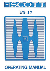 Scott PS 17 Operating Manual