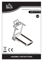Homcom A90-211V70 Assembly Instructions Manual