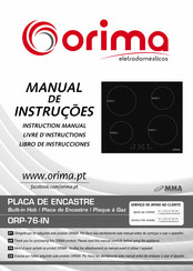 Orima ORP-76-IN Instruction Manual