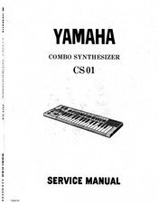 Yamaha CS01/BC1 Service Manual