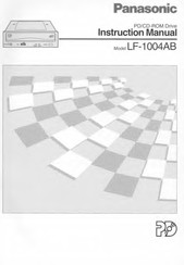 Panasonic LF-1004AB Instruction Manual