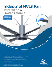 MrCool MCFAN16PBGR Installation & Owner's Manual