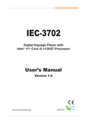 Arbor Technology IEC-3702 User Manual