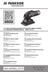 Parkside Performance PASSP 12-LI A1 Translation Of The Original Instructions