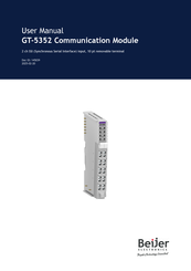 Beijer Electronics GT-5352 User Manual