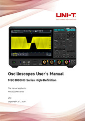 UNI-T MSO3054HD User Manual