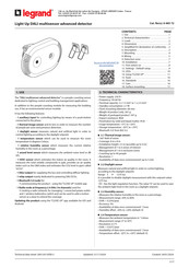 LEGRAND Light Up 048572 Manual