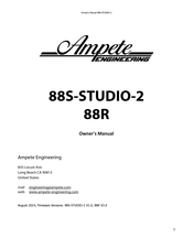 Ampete 88R Owner's Manual