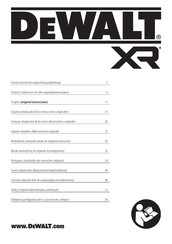 DeWalt DCD799D2T Original Instructions Manual