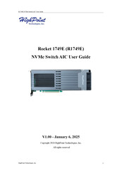 HighPoint Rocket 1749E User Manual