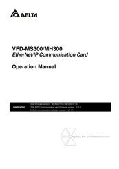 Delta VFD-MS300 Series Operation Manual