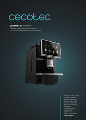 cecotec CREMMAET COFFICE Instruction Manual