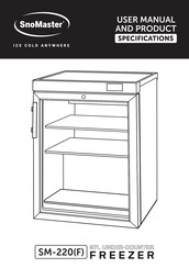 SnoMaster SM-220 User Manual And Product Specifications