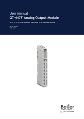 Beijer Electronics GT-447F User Manual