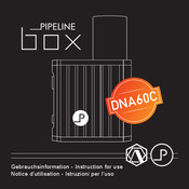 Pipeline BOX DNA60C Instructions For Use Manual
