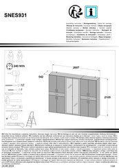 Forte SNES931 Assembling Instruction
