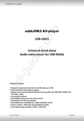 Caraudio-Systems USB-LINK3 Manual