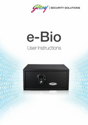Godrej e-Bio User Instructions
