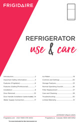Frigidaire FFTR1814WW1 Use & Care Manual