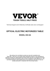 VEVOR WZ-3A Manual