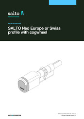 Salto Neo E3 Series Installation Manual