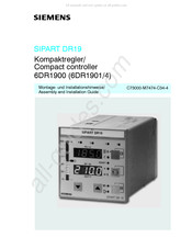 Siemens 6DR1901/4 Assembly And Installation Manual