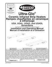Hatco Ultra-Glo UGAL Series Installation And Operating Manual