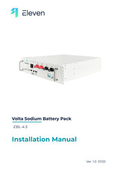 ELEVEN Volta Sodium EBL-4.5 Installation Manual